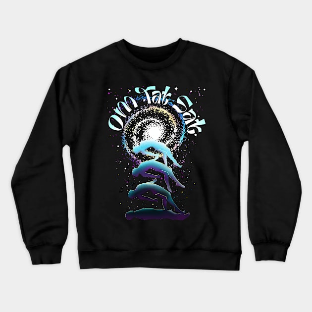 Om Tat Sat - Merging with the Infinite Crewneck Sweatshirt by Roy's Disturbia